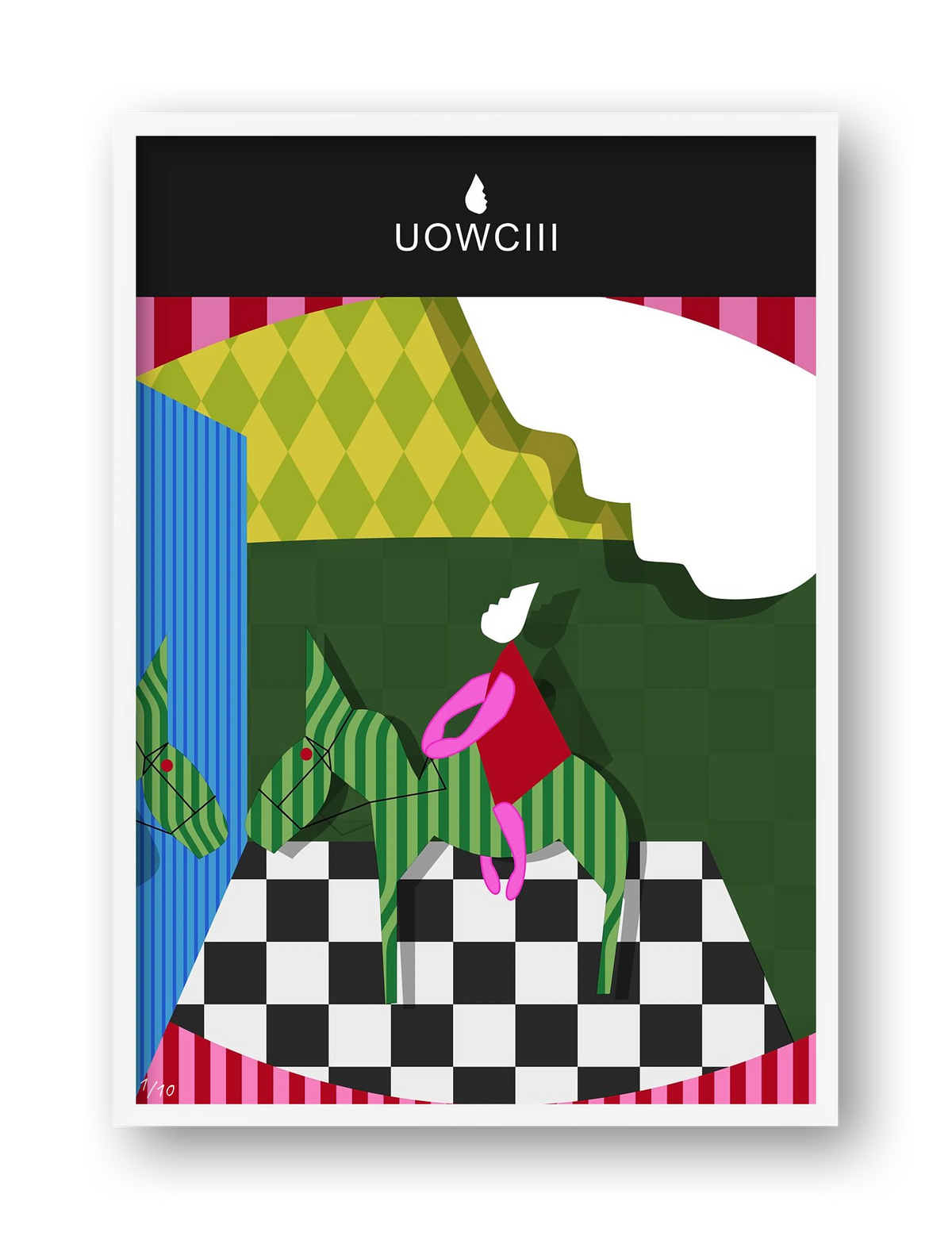UOWCIII's Horse — framed